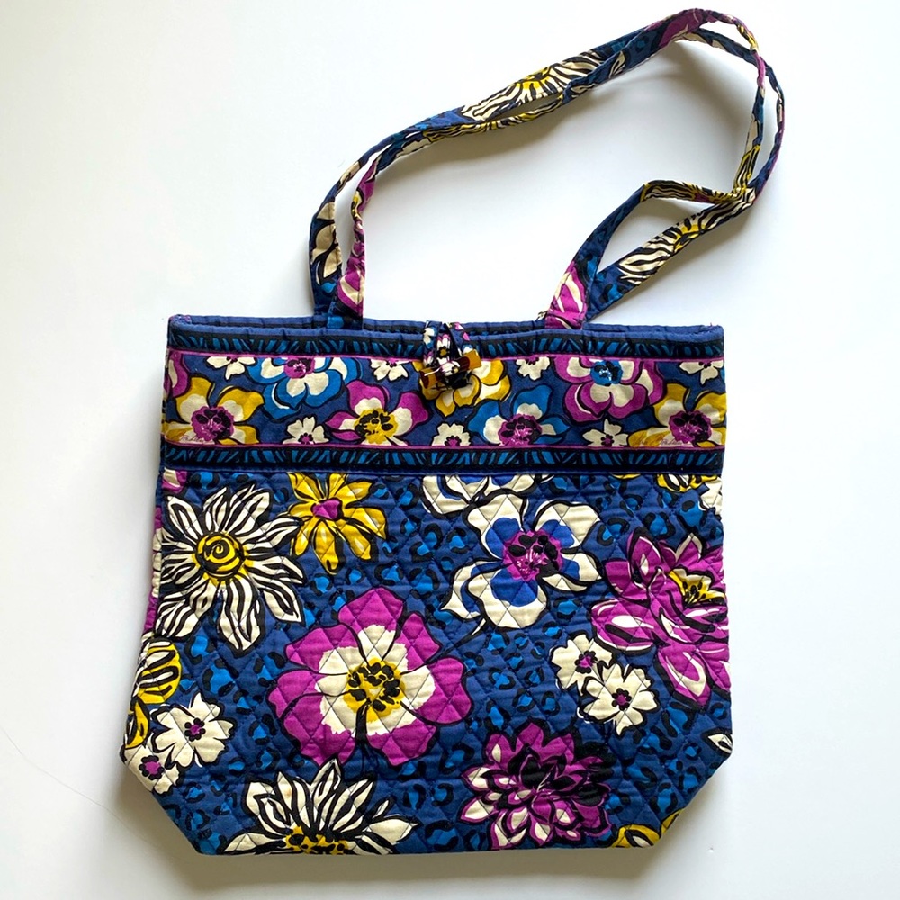 Vera Bradley African Violet Toggle Tote